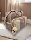 Bolsa Maternidade Grande Bebê Enxoval Miellu Menino Menina - Linha Deluxe Cor:Marrom