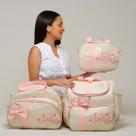 Bolsa Maternidade Jardim Encantado Enxoval Menina Luxo