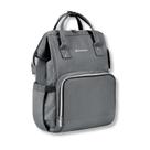 Bolsa maternidade luxo siena dark grey (grafite) - kikka boo