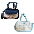 Bolsa Maternidade Mave Baby Menino Mamãe Bebê com Alça Dupla Média Multifuncional Reforçada