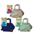Bolsa Maternidade Menina Menino Mamãe Bebê + Mordedor Mave Baby Com 2 Alças Multifuncional Impermeável