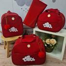 Bolsa Maternidade Nuvem Chuva de Amor com mochila e trocador