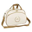 Bolsa Maternidade Puppi Coroa Palha e Dourado M
