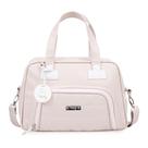 Bolsa Maternidade Quadriculada Rosa Média Hug