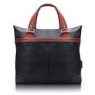 Bolsa McKlein EASTWARD Pebble, couro de bezerro, laptop de 15"