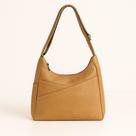 Bolsa Media Alça Transversal Divisorias Feminina de Ombro Estilo Saco Média Couro Moderna Tipo Estilo Carteiro