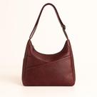 Bolsa Media Alça Transversal Divisorias Feminina de Ombro Estilo Saco Média Couro Moderna Tipo Estilo Carteiro