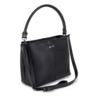 Bolsa Média Alça Transversal Vegana Sintético Preto
