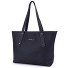 Bolsa media feminina com bolso interno minimalista fechamento em zíper Moncci