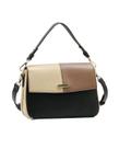 Bolsa Média Patchwork Classico - Alça de Mão - Chenson 3485678 - Preto