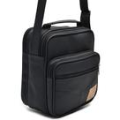 Bolsa Media Transversal Organizadora Masculina Pata Trabalho Passeio Dia a Dia Ziper Alça Ajustavel