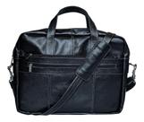 Bolsa Médica Couro Executiva Pasta Transversal Em Couro Porta Notebook