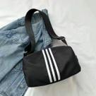 Bolsa Mensageiro Cilíndrica Esportiva Feminina Casual Leve Grande Capacidade
