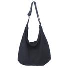 Bolsa mensageiro GAXOS Aesthetic Cute Vintage Black Canvas Feminina