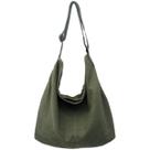 Bolsa mensageiro GAXOS Aesthetic Vintage Green Canvas Feminina