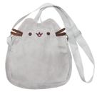 Bolsa mensageiro Pusheen Cute Plush Anime Kids com alça