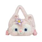 Bolsa Messenger Bolsa de ombro infantil Plush Fox Anime 24x7x16cm
