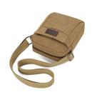 Bolsa Messenger, bolsa de ombro tiracolo de lona para homens