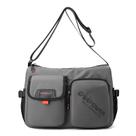 Bolsa Messenger, bolsa de ombro tiracolo de nylon para homens