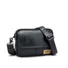 Bolsa Messenger Bolsa tiracolo compacta em couro PU