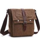 Bolsa Messenger, bolsa tiracolo de lona para homens Bolsa Messenger, bolsa tiracolo de lona para homens