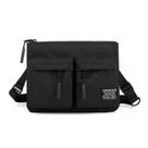 Bolsa Messenger, bolsa tiracolo de nylon elegante para homens