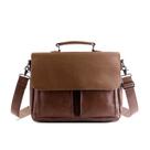 Bolsa Messenger Bolsa tiracolo de ombro empresarial em couro PU
