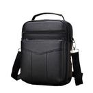 Bolsa Messenger de couro genuíno para homens, tiracolo estiloso