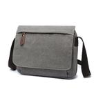 Bolsa Messenger de lona, bolsa tiracolo de ombro para homens