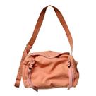 Bolsa Messenger de lona casual para mulheres, estilo coreano, 30x24x22cm