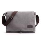 Bolsa Messenger de lona para homens, casual, tiracolo