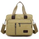Bolsa Messenger de lona para homens, tiracolo empresarial