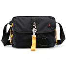 Bolsa Messenger de lona resistente à água 32x10x23cm para homens
