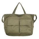 Bolsa Messenger de lona vintage para mulheres e homens 35x15,5x31cm
