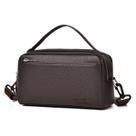 Bolsa Messenger em couro PU resistente à água para homens