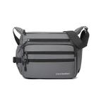 Bolsa Messenger em tecido Oxford resistente à água para homens 32x12x25cm
