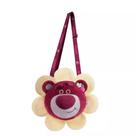 Bolsa Messenger Flower Fairy Strawberry Bear para crianças