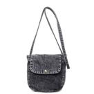 Bolsa Messenger, jeans, minimalista, casual, tiracolo Bolsa Messenger, jeans, minimalista, casual, tiracolo