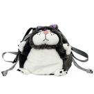 Bolsa Messenger Luciferss Cat Anime para crianças de pelúcia 25x12x25cm