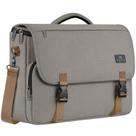 Bolsa Messenger MATEIN 17,3" para laptop resistente à água marrom