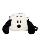 Bolsa Messenger Panda Anime Plush Crossbody para crianças de 2 a 10 anos