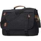 Bolsa Messenger RAINSMORE para Laptop de 17 a 17,3 Polegadas - Preta