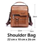 Bolsa Messenger Retro Wokex em Couro PU - Para Homens