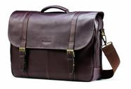 Bolsa Messenger Samsonite Colombian Leather Brown 1,3 kg