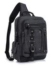 Bolsa Messenger Schkleier Canvas Sling Crossbody para homens