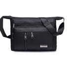 Bolsa Messenger, tecido Oxford impermeável para homens 33x15x25cm