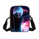 Bolsa Messenger Tokyo Ghoul Kaneki Ken Anime Poliéster 17x5x23cm