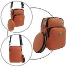 Bolsa mini bag transversal mais porta moeda