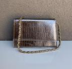 Bolsa Mini feminina Ombro Lateral Mão Alça Corrente Bolsa Mini feminina Ombro Lateral Mão Alça Corrente