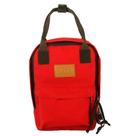 Bolsa Mini Mochila Quadrada Sabra Urban Vermelha
